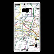 Coque Nokia Lumia 930 Plan de métro de Paris
