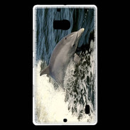 Coque Nokia Lumia 930 Coque Dauphin et vague