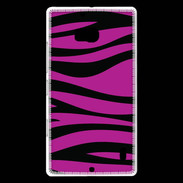 Coque Nokia Lumia 930 zèbre rose & noir