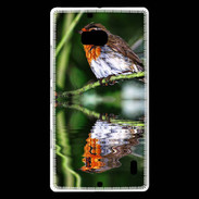 Coque Nokia Lumia 930 DP oiseau mirroir