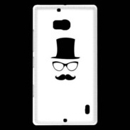 Coque Nokia Lumia 930 chapeau moustache