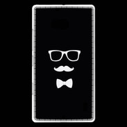 Coque Nokia Lumia 930 moustache & noeud 1