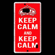 Coque Nokia Lumia 930 Keep Calm Rouge