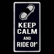 Coque Nokia Lumia 930 Keep Calm Ride on Noir