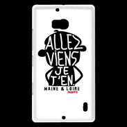 Coque Nokia Lumia 930 Adishatz Humour Maine et Loire