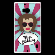 Coque Nokia Lumia 930 Miss Clubbing Chatain