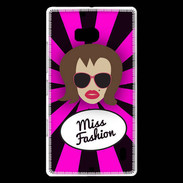 Coque Nokia Lumia 930 Miss Fashion Chatain