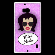 Coque Nokia Lumia 930 Miss Fiesta Brune