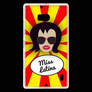 Coque Nokia Lumia 930 Miss Latina Brune