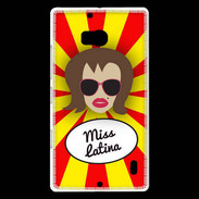 Coque Nokia Lumia 930 Miss Latina Chatain