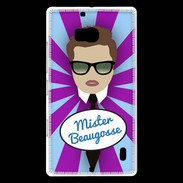 Coque Nokia Lumia 930 Mister Beau gosse Chatain