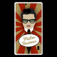 Coque Nokia Lumia 930 Mister Business Brun
