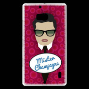 Coque Nokia Lumia 930 Mister Champagne Brun