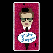 Coque Nokia Lumia 930 Mister Champagne Chatain