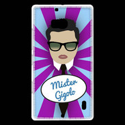 Coque Nokia Lumia 930 Mister Gigolo Brun