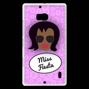 Coque Nokia Lumia 930 Miss Fiesta Black