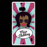 Coque Nokia Lumia 930 Miss Clubbing Black