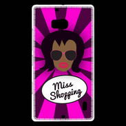 Coque Nokia Lumia 930 Miss Shopping Black