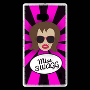Coque Nokia Lumia 930 Miss Swag Chatain