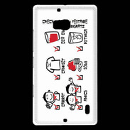 Coque Nokia Lumia 930 Adishatz Check Fest G