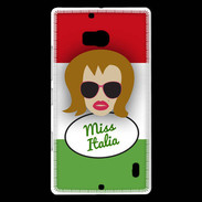 Coque Nokia Lumia 930 Miss Italie Rousse