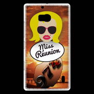 Coque Nokia Lumia 930 Miss Réunion Blonde