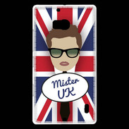 Coque Nokia Lumia 930 Mister UK Chatain