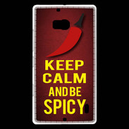 Coque Nokia Lumia 930 Keep Calm and Be Spicy Rouge