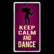 Coque Nokia Lumia 930 Keep Calm and Dance Rose