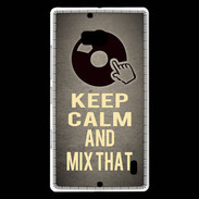 Coque Nokia Lumia 930 Keep calm and Mix That Gris