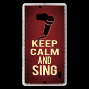 Coque Nokia Lumia 930 Keep Calm and Sing Rouge