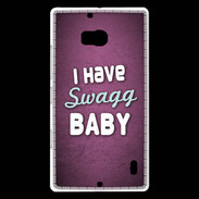 Coque Nokia Lumia 930 I have Swag Rose ZG