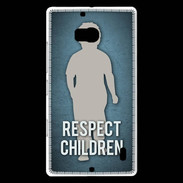 Coque Nokia Lumia 930 Respect Children ZG