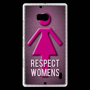 Coque Nokia Lumia 930 Respect Women ZG