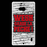 Coque Nokia Lumia 930 Wesh garde la pèche Rouge