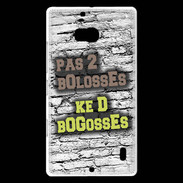 Coque Nokia Lumia 930 Pas 2 bolosses sur fond en brique