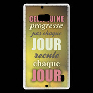 Coque Nokia Lumia 930 Progresse de jour en jour ZG