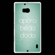 Coque Nokia Lumia 930 Apéro bédo dodo Vert ZG