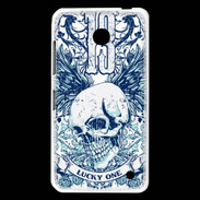 Coque Nokia Lumia 630 Tête de mort Lucky One 13