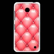 Coque Nokia Lumia 630 Capitonnage Rose