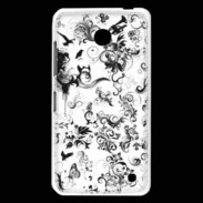 Coque Nokia Lumia 630 Design Fleur Tribal