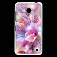 Coque Nokia Lumia 630 Design Orchidée violette