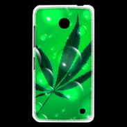 Coque Nokia Lumia 630 Cannabis Effet bulle verte