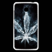 Coque Nokia Lumia 630 Feuille de cannabis en fumée