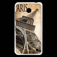 Coque Nokia Lumia 630 Tour Eiffel vertigineuse vintage