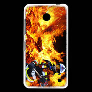 Coque Nokia Lumia 630 Pompier soldat du feu