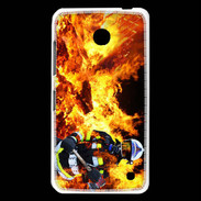 Coque Nokia Lumia 630 Pompier soldat du feu