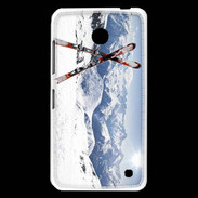 Coque Nokia Lumia 630 Paire de ski en montagne