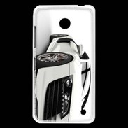 Coque Nokia Lumia 630 Belle voiture sportive blanche