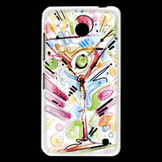Coque Nokia Lumia 630 cocktail en dessin